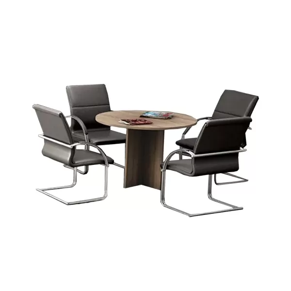 Mesa de Reunião para Escritório Redonda