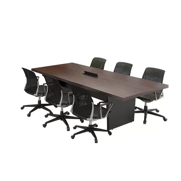 Mesa de Reunião para Escritório Retangular