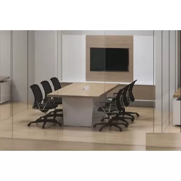 Mesa de Reunião para Escritório Retangular