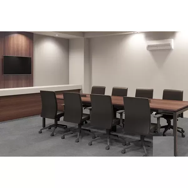 Mesa de Reunião para Escritório Retangular Pé em Aço