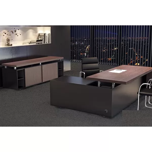 Mesa Para Escritório Executiva com Armário Diretor