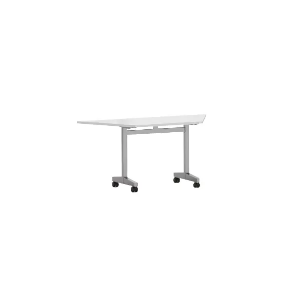 Mesa rebatível trapezoidal pé modelo “T”