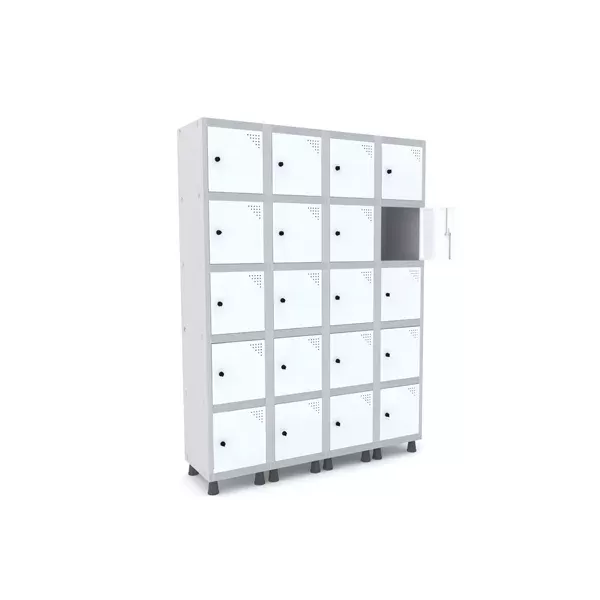 Roupeiro De Aço Para Vestiário 20 Portas Mini
