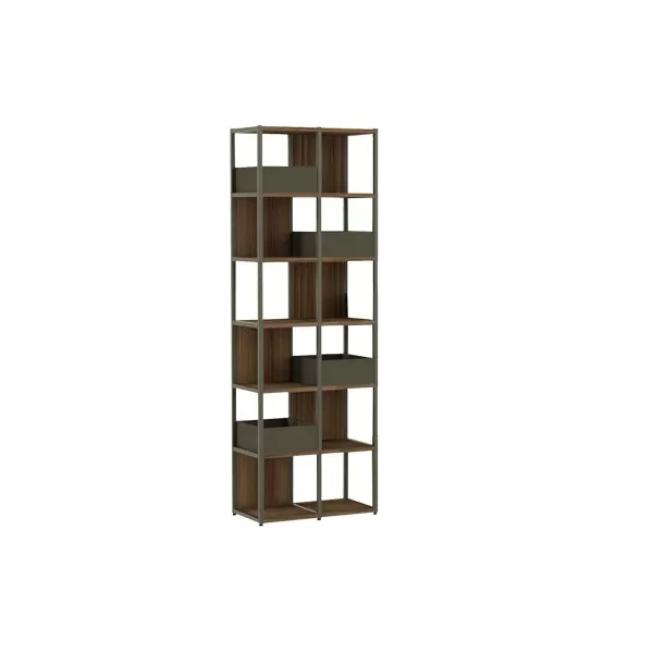 Estante industrial decorativa com 02 módulos