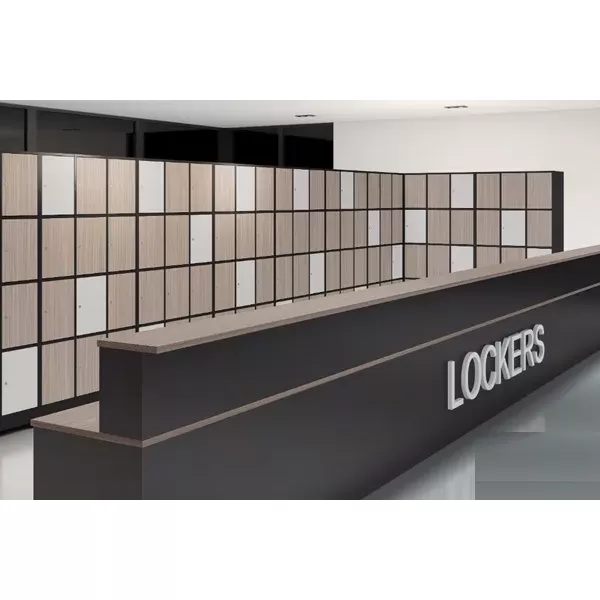 Armário Roupeiro Locker para vestiário em madeira