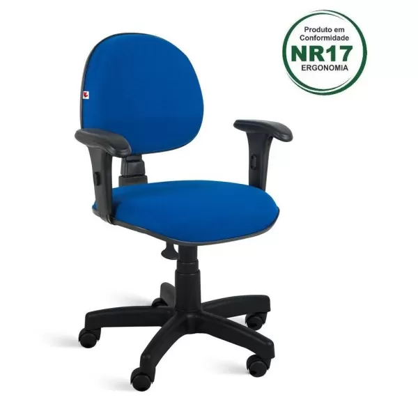 Cadeira de Escritório Executiva NR17  Back System II Com Braço