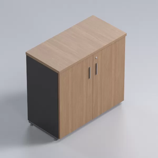 Armário para escritório baixo 2 portas
