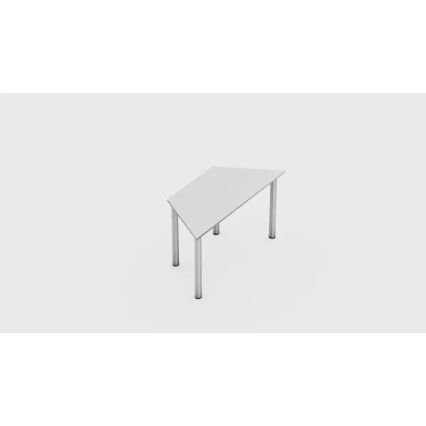 Mesa reta simples trapezoidal