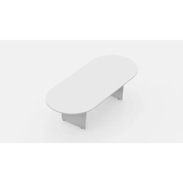 Mesa de reunião oval