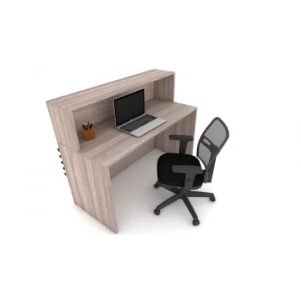 Balcão de Atendimento Recepção em Reto 01 lugar