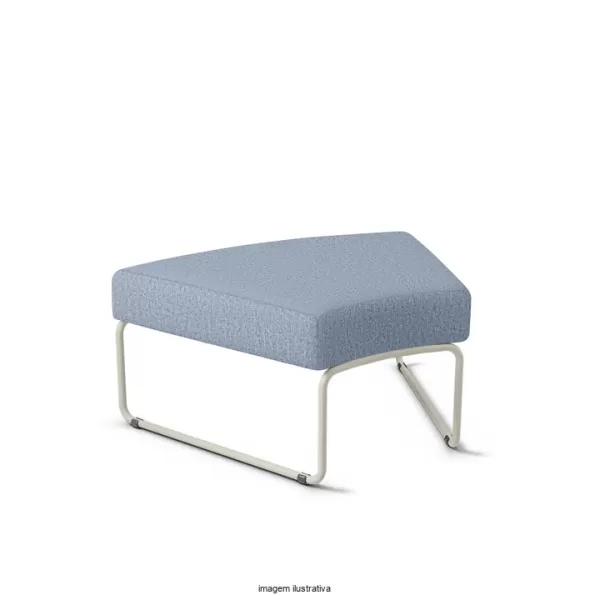 Sofá Modular PIX Curvo 45° sem encosto