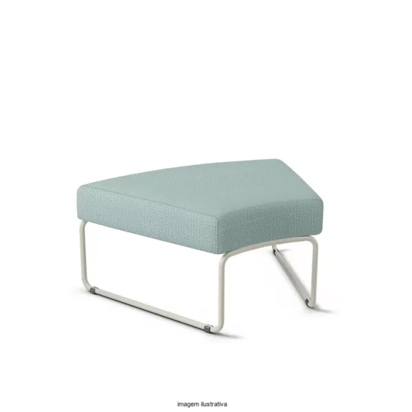 Sofá Modular PIX Curvo 45° sem encosto